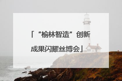 “榆林智造”创新成果闪耀丝博会