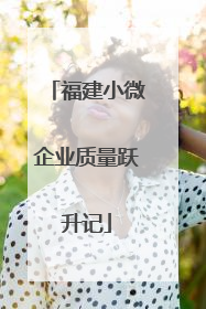 福建小微企业质量跃升记