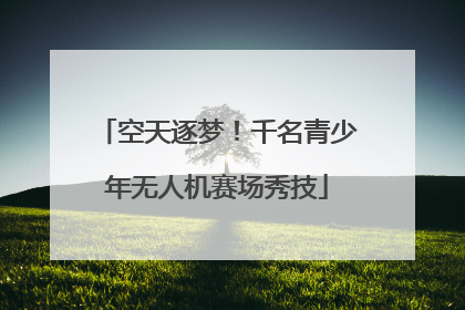 空天逐梦！千名青少年无人机赛场秀技
