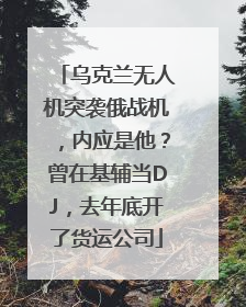 乌克兰无人机突袭俄战机，内应是他？曾在基辅当DJ，去年底开了货运公司