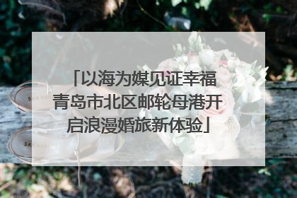 以海为媒见证幸福 青岛市北区邮轮母港开启浪漫婚旅新体验