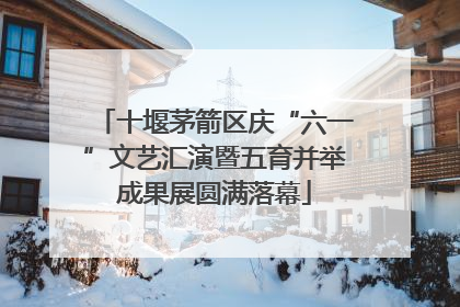十堰茅箭区庆“六一”文艺汇演暨五育并举成果展圆满落幕