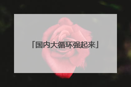 国内大循环强起来