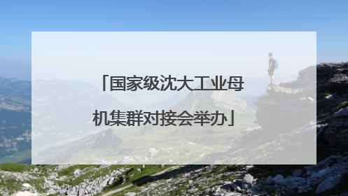 国家级沈大工业母机集群对接会举办