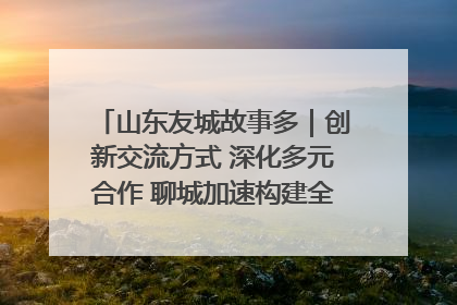 山东友城故事多｜创新交流方式 深化多元合作 聊城加速构建全球友城新格局
