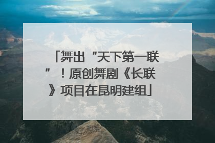 舞出“天下第一联”！原创舞剧《长联》项目在昆明建组