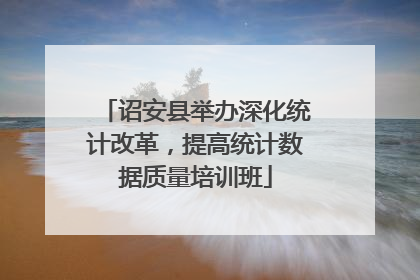 诏安县举办深化统计改革，提高统计数据质量培训班