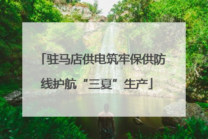 驻马店供电筑牢保供防线护航“三夏”生产