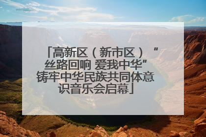 高新区（新市区）“丝路回响 爱我中华”铸牢中华民族共同体意识音乐会启幕