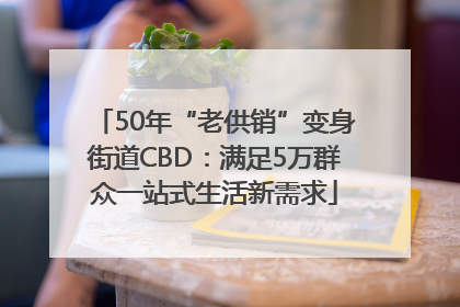 50年“老供销”变身街道CBD:满足5万群众一站式生活新需求