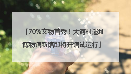 70%文物首秀！大河村遗址博物馆新馆即将开馆试运行